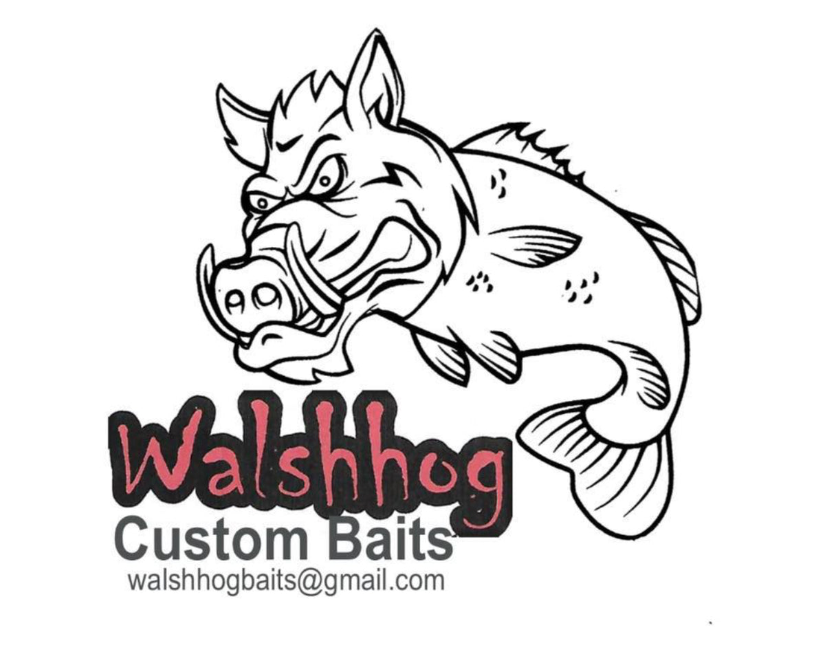2.5” square bill crank bait – Walshhog Custom Baits LLC