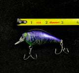 1.5” square bill crank bait