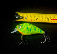 1.5 square bill crank bait