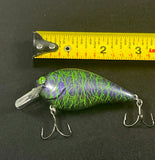 2.5” square bill crank bait