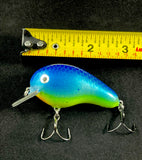 Balsa wood square bill crank bait