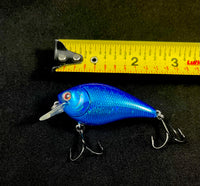 1.5” square bill crank bait