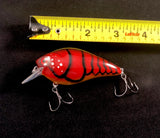 2.5” square bill crank bait