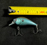 1.5” square bill crank bait