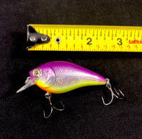 1.5” square bill crank bait