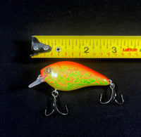 1.5” square bill crank bait