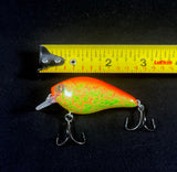 1.5” square bill crank bait