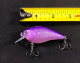 1.5” square bill crank bait