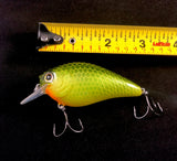 2.5” square bill crank bait