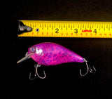 2.5” square bill crank bait