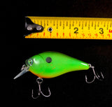 1.5” square bill crank bait