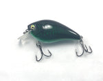 1.5” square bill crank bait Candy Emerald Green