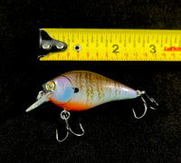 1.5” square bill crank bait