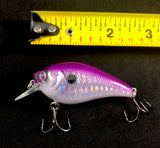 1.5” square bill crank bait