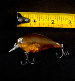 1.5” square bill crank bait