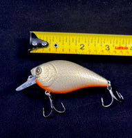 2.5” square bill crank bait