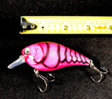 2.5” square bill crank bait